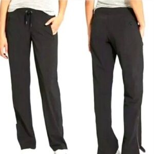 Athleta City Track Pant - Black - 10